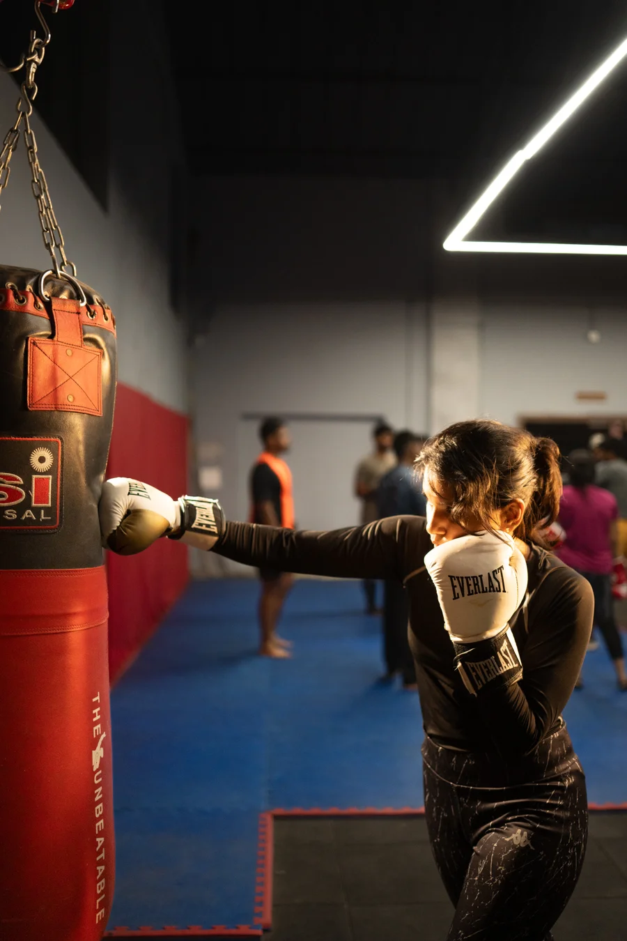 Boxing training at BigB MMA