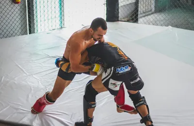 MMA training at BigB MMA Saibaba Colony